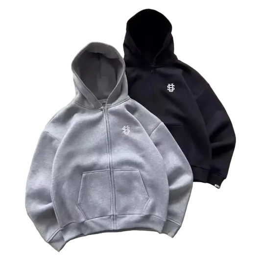Oversized Emblem Hoodie