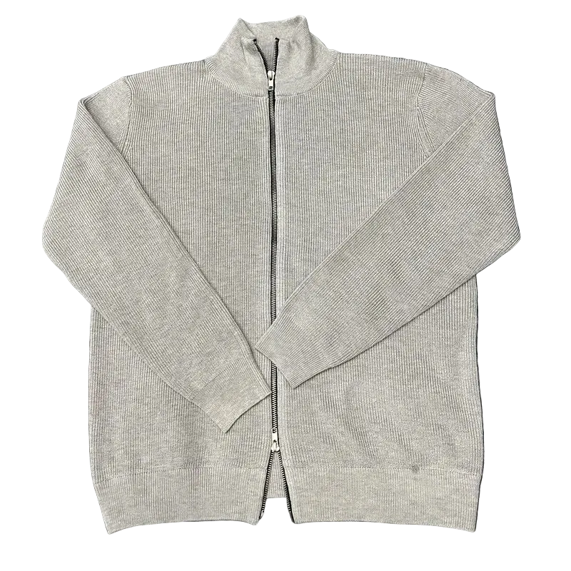 Zip Knit Cardigan 